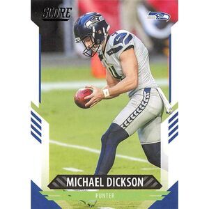 2021 Score Football Card - #272 Michael Dickson